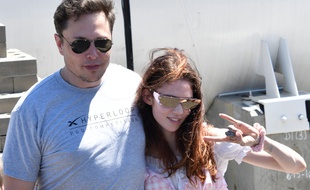 Le milliardaire Elon Musk et l'artiste Grimes