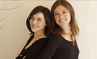 Les Azuréennes Victoria Grillo (Oh!Mine) et Méganne Monteillet (Wakey cosmétiques)