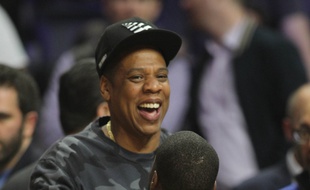 Le rappeur JAY-Z à Los Angeles.