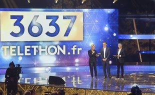 Le plateau du Téléthon en 2019.