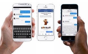 Lancé en 2011, Facebook Messenger permet aussi de partager vidéos et photos
