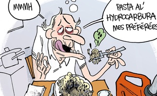 Illustrations huiles minérales fournie par Foodwatch