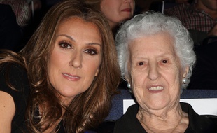 Céline Dion et sa mère Thérèse, en 2010.