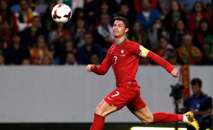 Cristiano Ronaldo, sous le maillot du Portugal.