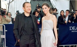 Dany Boon et sa femme, Yaël, lors de l'ouverture, vendredi, du 35e Festival de Deauville.