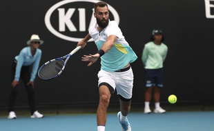 Benoît Paire a été éliminé au 2e tour de l'Open d'Australie.