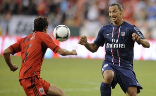 Zlatan Ibrahimovic face à DC United, le 28 juillet 2012