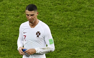 Cristiano Ronaldo avec le maillot du Portugal