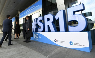 La 48e session du Groupe d'experts intergouvernemental sur l'évolution du climat (Giec) se tient à Incheon en Corée du Sud depuis le 1er octobre.