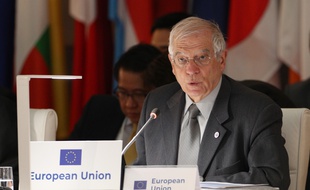 Le chef de la diplomatie européenne Josep Borrell