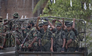 Armée au Sri-Lanka.