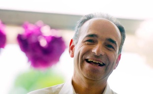 Jean-François Copé, à la fête de la Violette, dans le Loir-et-cher, le 6 juillet 2013.