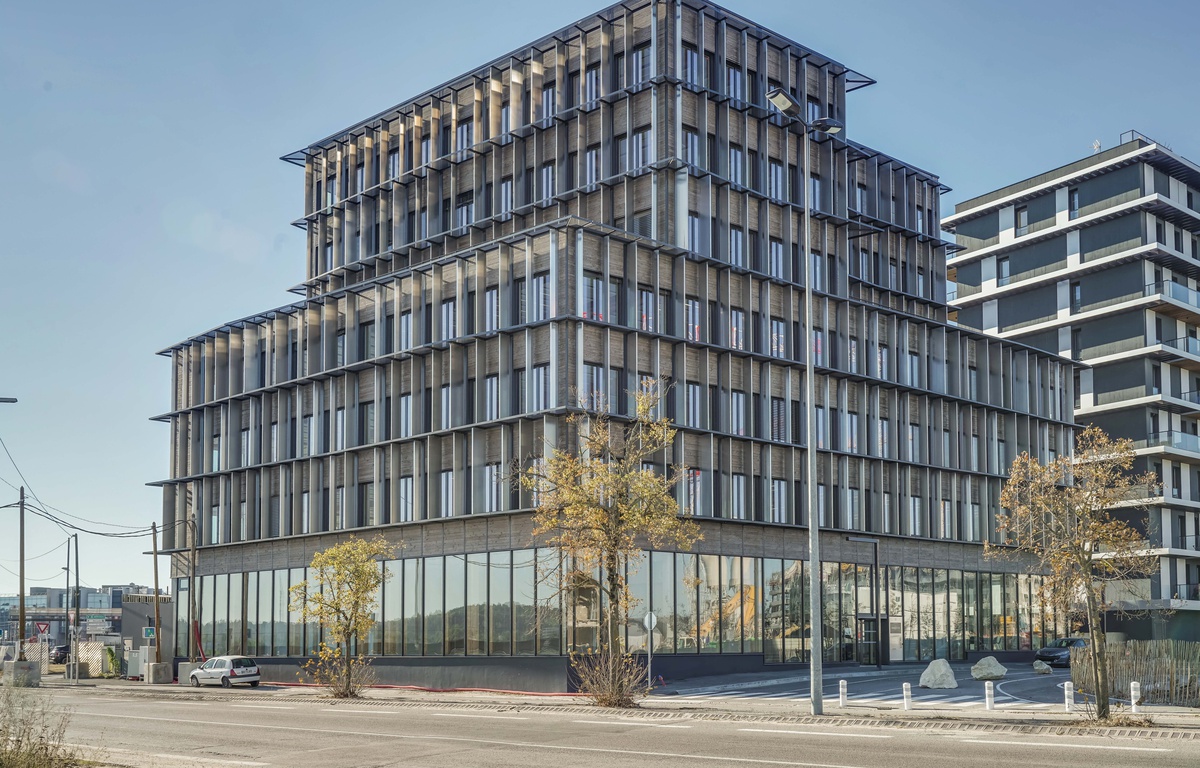 VIDEO. Bordeaux A la découverte du plus haut immeuble de bureaux en bois de France