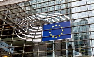 Le parlement européen à Bruxelles
