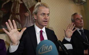 Geert Wilders, le leader du Parti pour la liberté néerlandais, en mars 2010.