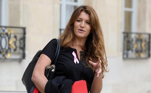 Marlène Schiappa, le 3 octobre 2018 à l'Elysée.