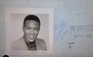 Le passeport de Marvin Gaye
