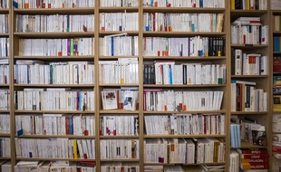 Une librairie à Cannes, le 13 novembre 2020.
