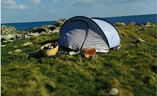 Des jeunes campeurs ont été verbalisés par la gendarmerie pour avoir posé leur tente sur un îlot de Guisseny, dans le Finistère.