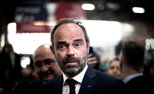 Edouard Philippe, le 27 février 2019 au Salon de l'agriculture.