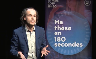 Tom Mébarki, étudiant en musicologie de l'université d'Aix-Marseille Provence Méditerranée et lauréat du concours 2019