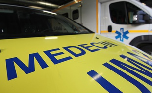 Illustration d'un véhicule d'un médecin du Samu, ici à Rennes.