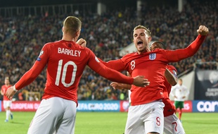 Barkley a été un des artisans principaux de la victoire anglaise avec un doublé.