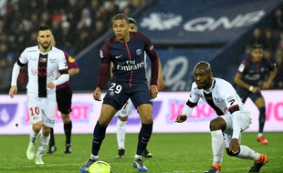 Mbappé face à Guingamp