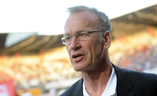 L'entraîneur du Stade Brestois Jean-Marc Furlan.