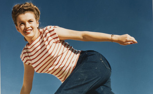 L'actrice Marilyn Monroe en 1945