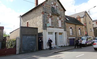 La maison de Maryvonne Thamin rue de Châtillon à Rennes, squattée légalement depuis 18 mois.