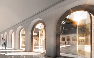 Le centre des congrès de Rennes offrira un cloître extérieur.