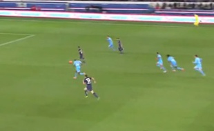 Lucas, le 3 mars 2014 au Parc des Princes.