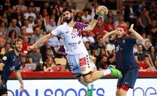 Gurbindo face au PSG au trophée des champions à Mouilleron-le-Captif.