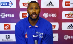 Boris Diaw, le capitaine de l'équipe de France de basket, en juillet 2016.