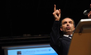 Le président de l'UMP Jean-François Copé, le 26 février 2014 à Nantes.