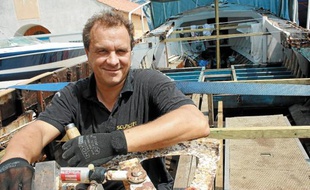 Le Scubster de Stéphane (en bas) sera installé sur le bateau.