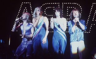 Le groupe ABBA dans les années 1970.