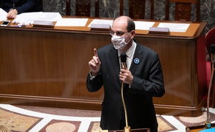 Jean Castex à l'Assemblée nationale.