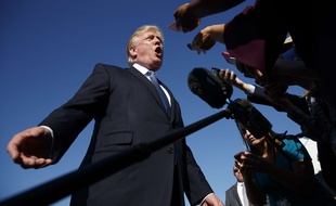 Donald Trump dans le New Jersey, le 24 septembre 2017.