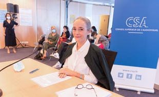 Delphine Ernotte lors de son audition devant le CSA le 21 juillet 2020