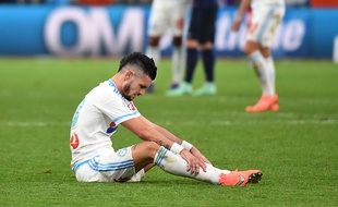 Rémy Cabella le 7 février 2016 après la défaite face au PSG