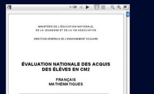 Les évaluations en CM2 ont été mises en ligne sur le site Evaluator avant leur lancement, le 17 janvier 2011.