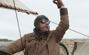 Fabrice Luchini sur le tournage de Ma Loute