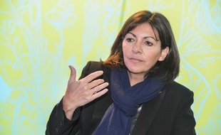 La maire de Paris Anne Hidalgo ale 29 janvier 2015 à Bordeaux.