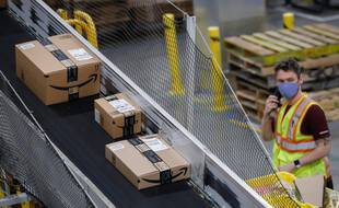 Un entrepôt Amazon (image d'illustration).