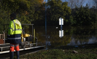 Des inondations en France, illustration