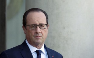 François Hollande le 31 octobre 2014 à l'Elysée à Paris