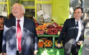 Renaud Muselier et Jean-Claude Gaudin.