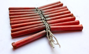 Des pétards. Image d'illustration.